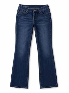 Dark Blue Women’s Straight-Leg Jeans